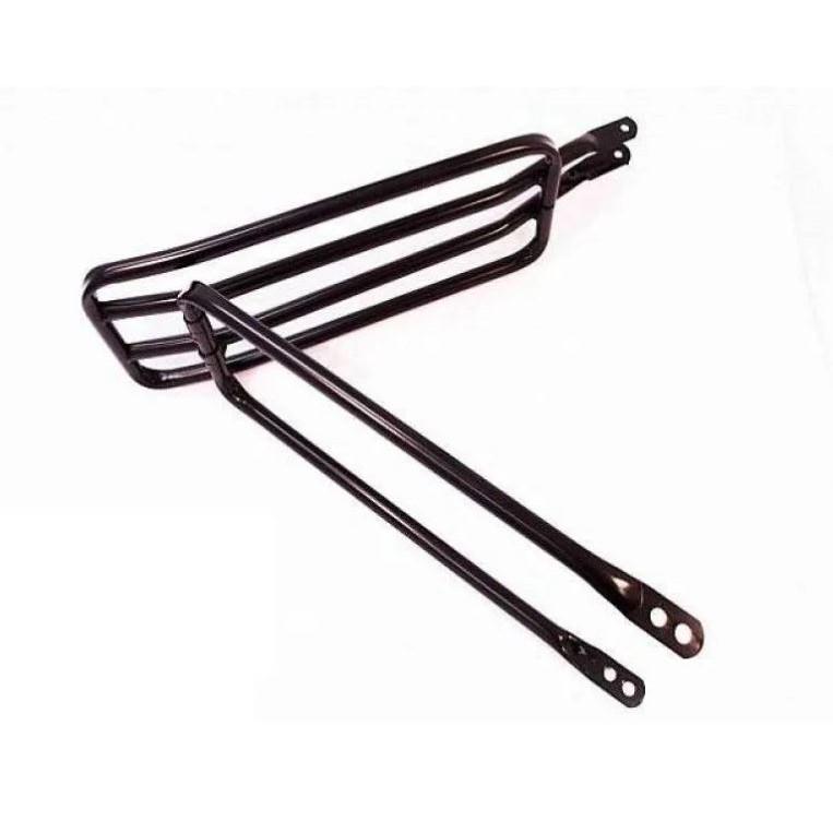 Miniatura Bagageiro Garupa Bicicleta Aro 26 Aço Tubo Grosso Mtb