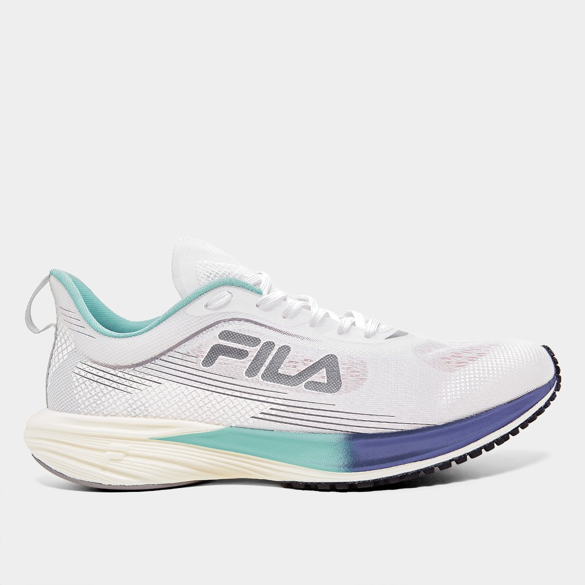 Miniatura Tênis Fila Kr6 Frame Feminino Branco+Roxo - 33