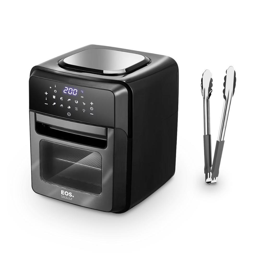 Miniatura Fritadeira Air Fryer 127V Toutch Eaf12T Eos Com Pegador 30Cm