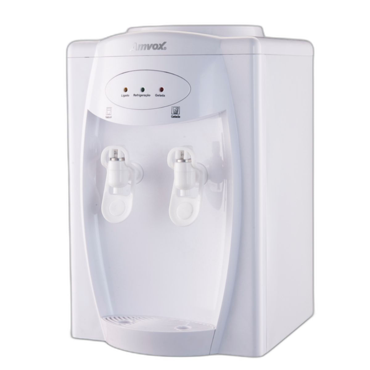Miniatura Bebedouro Amvox ABB 510 80W Com compressor 1,6 Branco 110v 110V