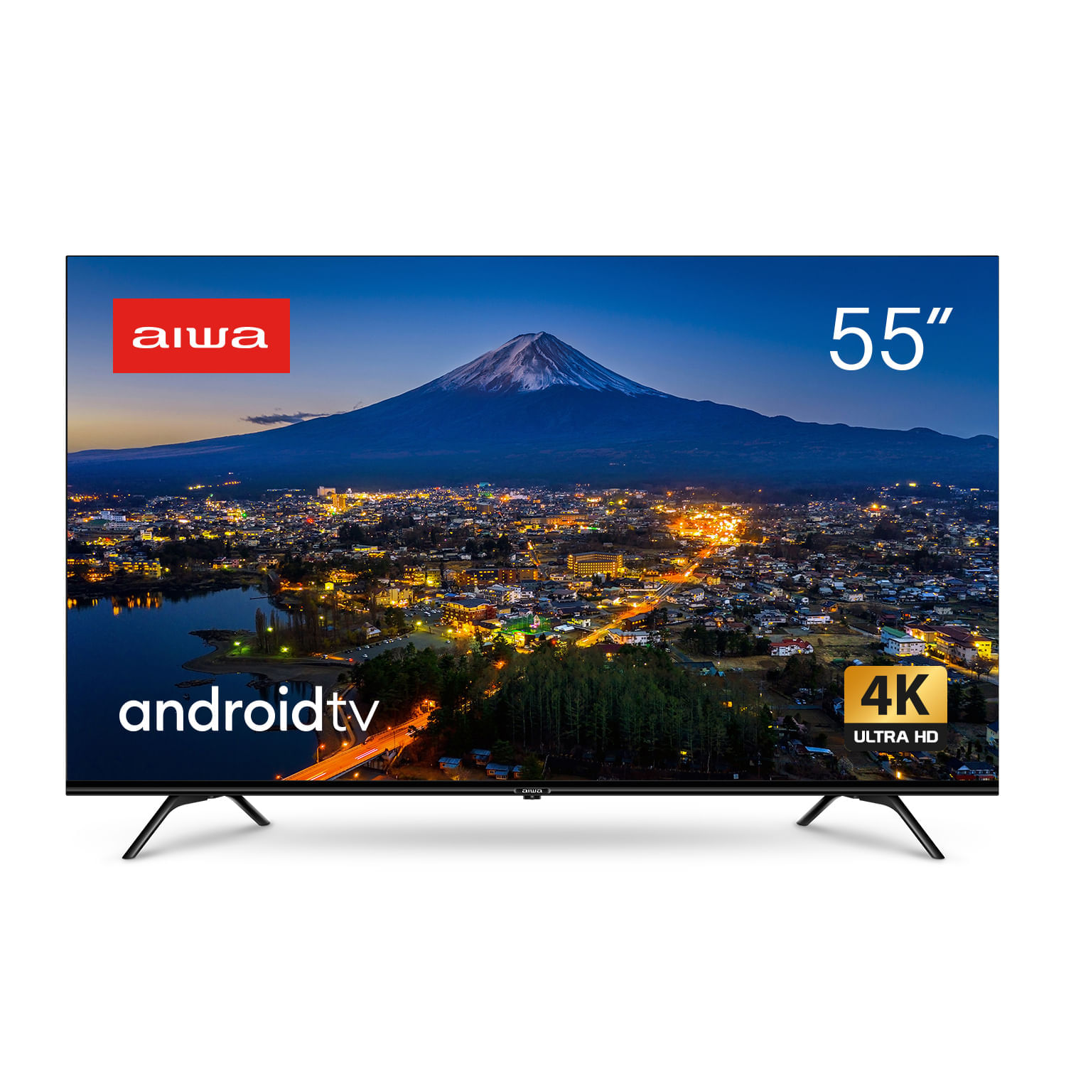 Miniatura Smart TV Aiwa 55” Android, 4K, Borda Ultrafina, Dolby Vision & Atmos - AWS-TV-55-BL-01-A BIV