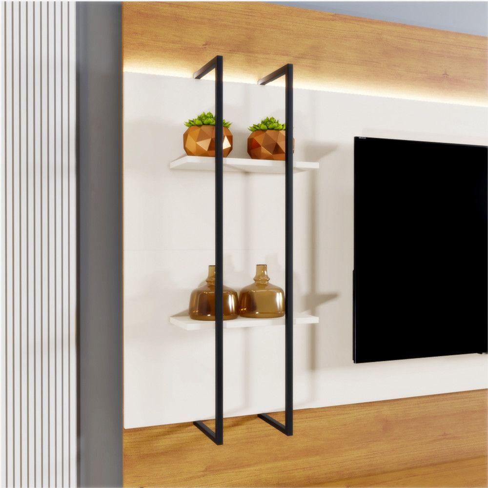 Miniatura Home Granada Com Led Mavaular Para Tv De Até 65"