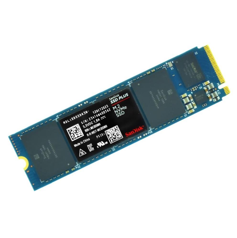 Miniatura Ssd M2 500Gb Sandisk Plus Nvme Pci-E Gen3 Sdssda3N-500G-G26
