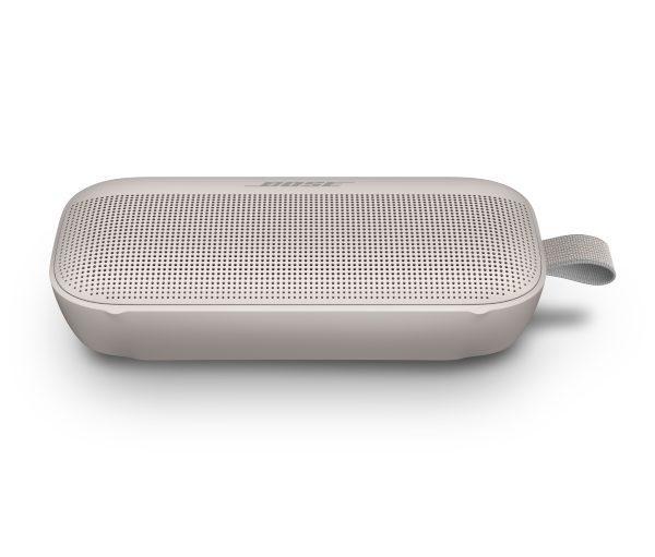 Miniatura Caixa Som Bose Soundlink Flex Bluetooth Speaker White Smoke
