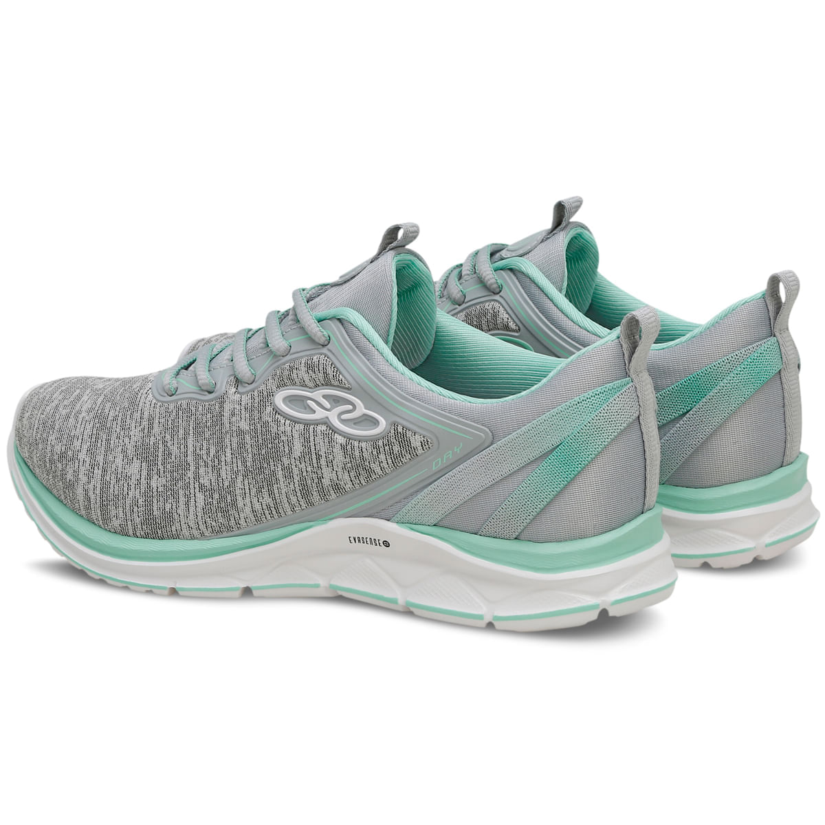 Miniatura Tenis Olympikus Day Feminino Azul Petróleo e Azul - 35