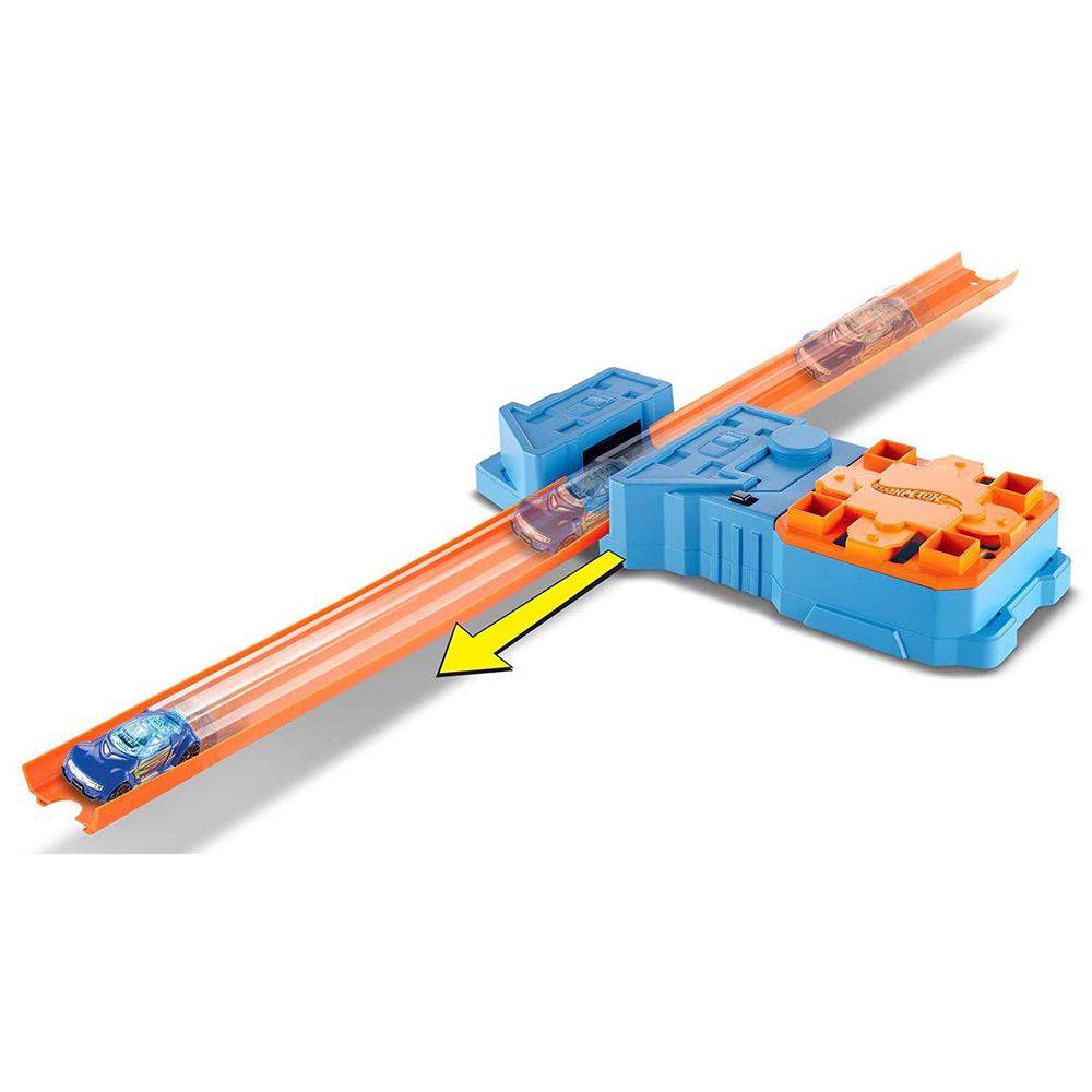 Miniatura Pista Hot Wheels Acelerador Conjunto Booster Pack Gbn81 Pista de brinquedo - Hot wheels