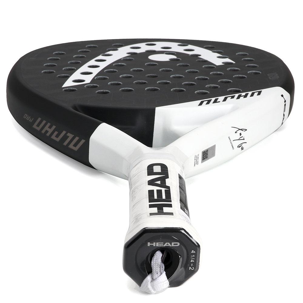 Miniatura Raquete de Padel Head 360+ Alpha Pro Preta e Branca