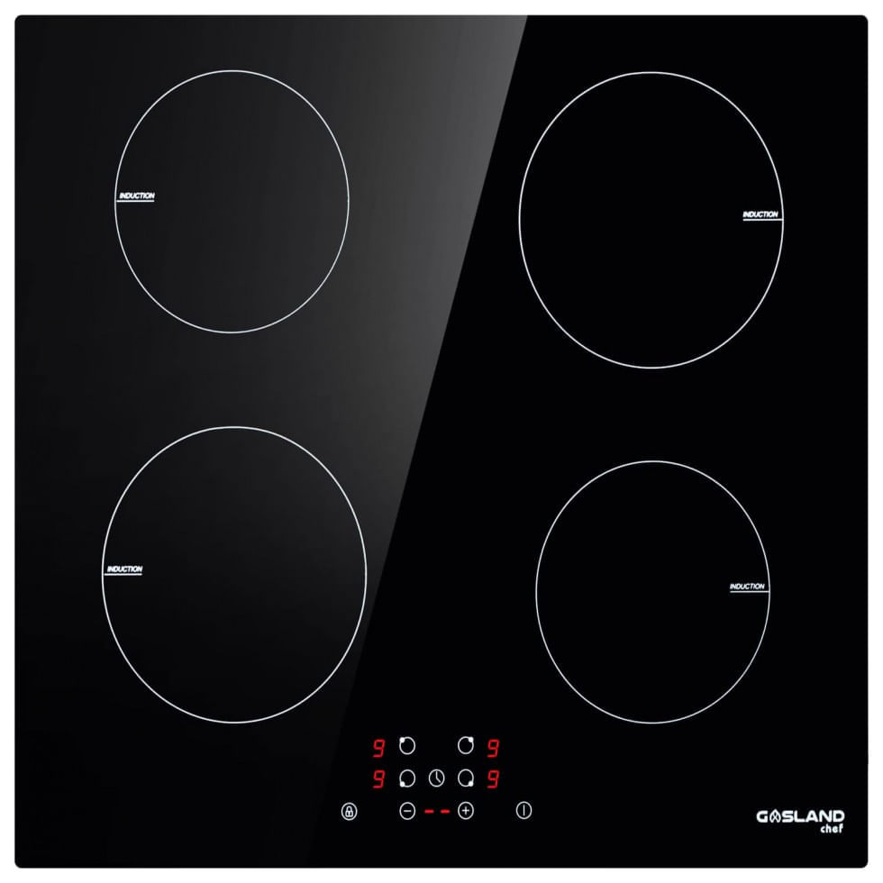 Miniatura Induction Cooktop 12 Inch, GASLAND Chef IH30BF 2 Burners Electric Induction Cooktop, Built in Induction Stovetop, 9 Power Levels, Sensor Touch 110v