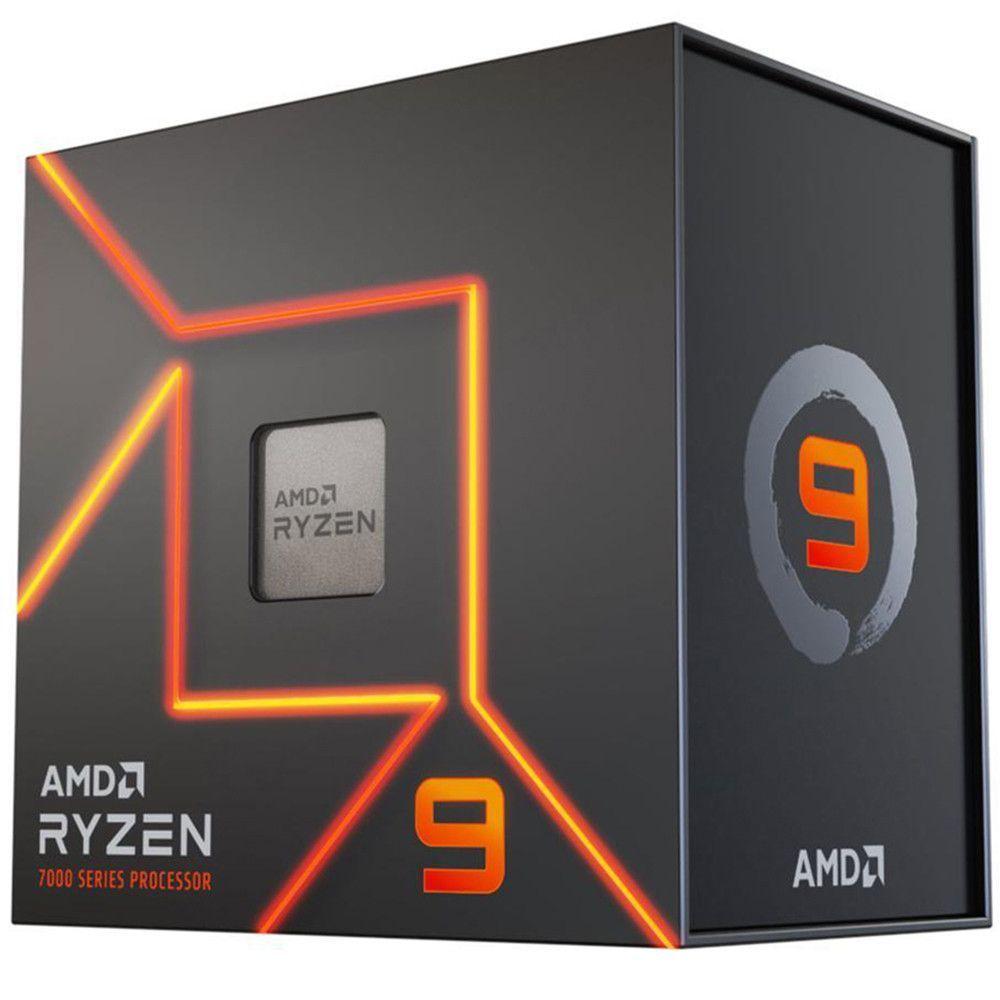 Miniatura Processador Amd Ryzen 9 7900x 76mb 4.7 - 5.6ghz - 100-100000589wof Preto