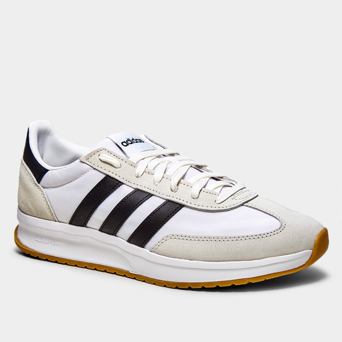 Miniatura Tênis Adidas Run 70 2.0 Masculino Branco+Preto - 37