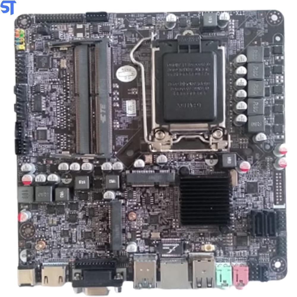 Placa Mãe Mini Itx Soquete Lga 1151 Ddr4 Machinist H110 Mini