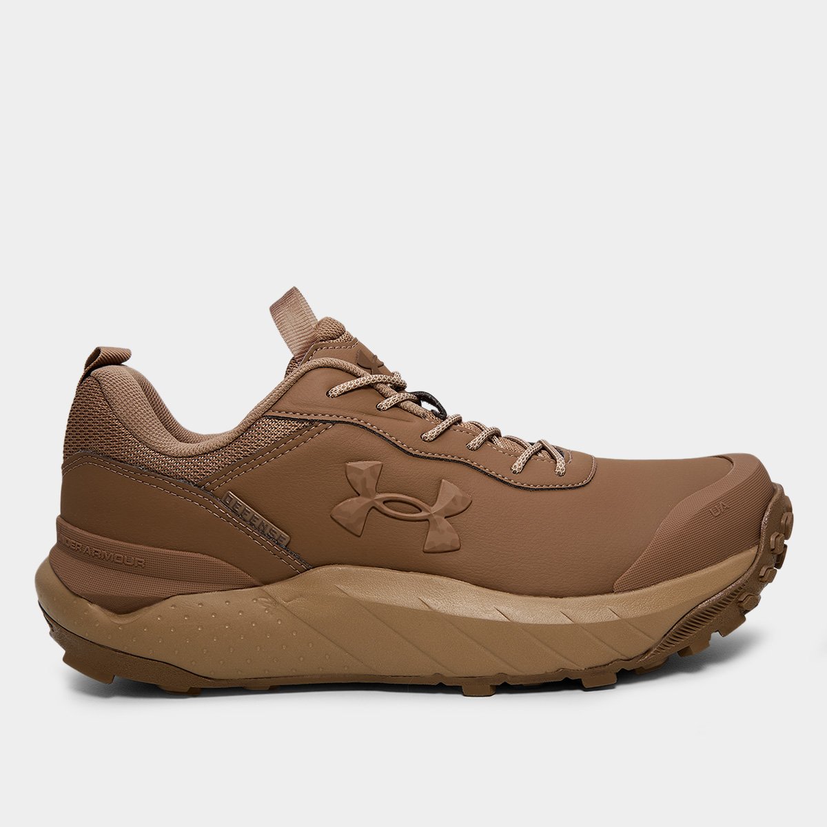 Miniatura Tênis Under Armour Defense Low Masculino Marrom+Caramelo - 38