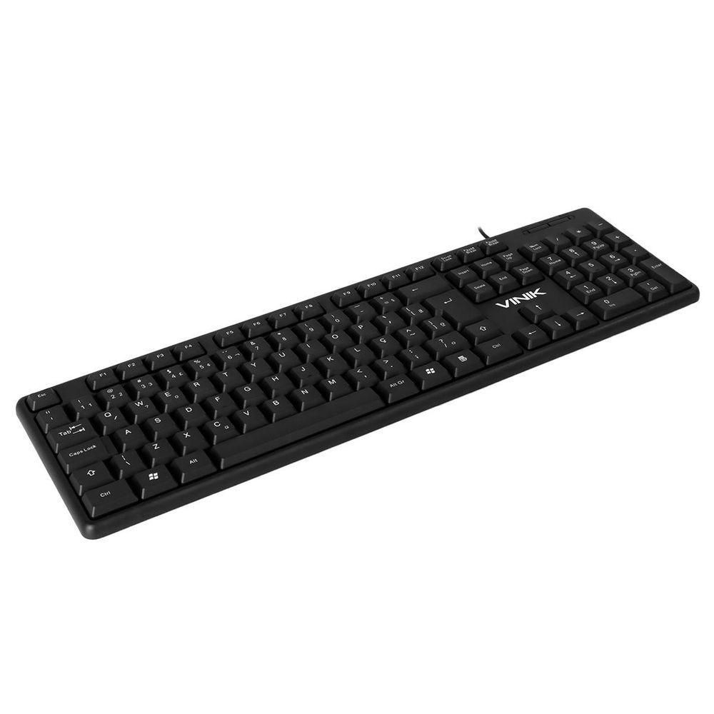 Miniatura Teclado Usb Corp Abnt2 Cabo 1.8m - Ct301
