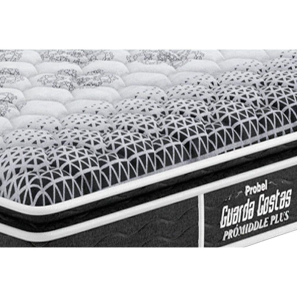 Miniatura Colchão Queen Molas Ensacadas Masterpocket Prodormir Springs Black Euro Pillow (158X198X26) - Probel
