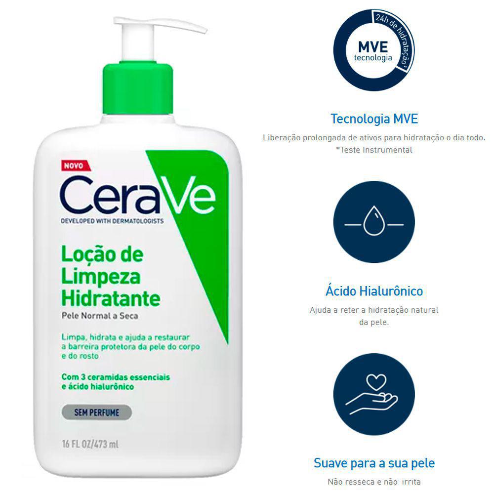 Miniatura Cerave Locao De Limpeza Hidratante 473Ml