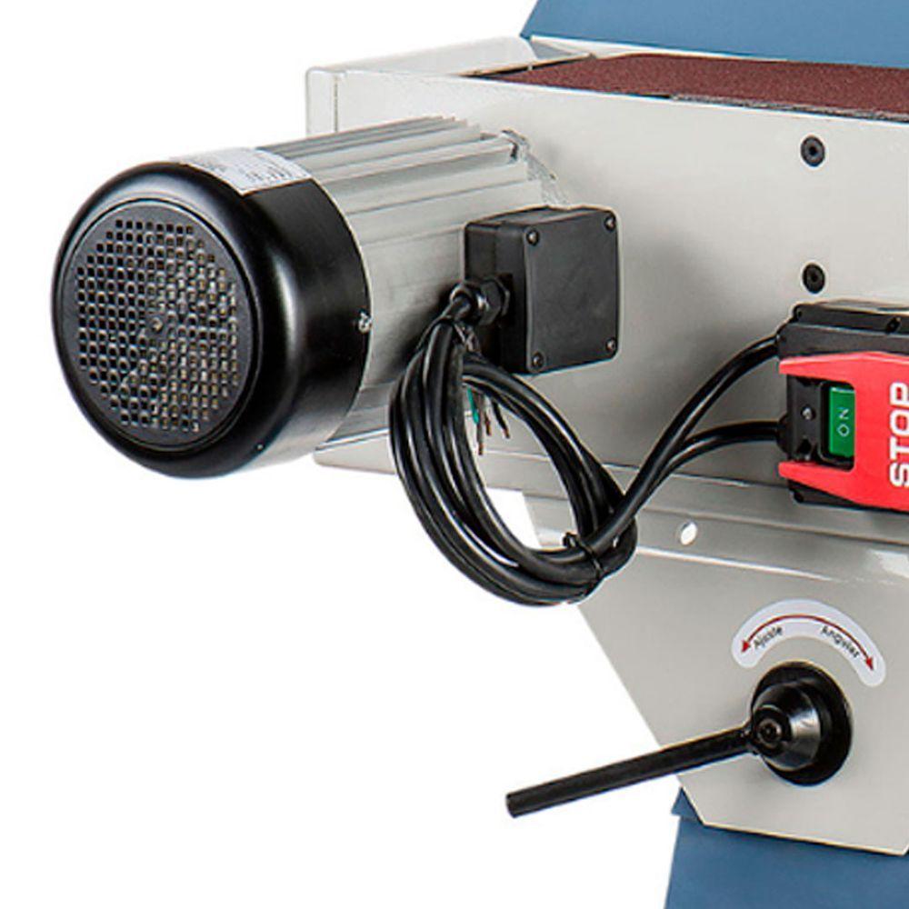 Miniatura Lixadeira De Cinta Industrial, Lixa: 150 X 2.000mm, 33 Mts/segundo, (220v-trif)