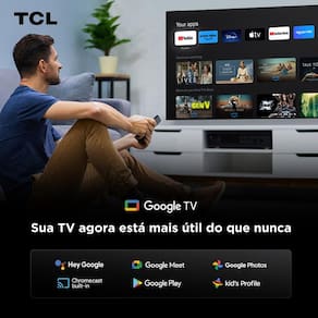 Miniatura Smart TV 98” TCL 98C6K 4K QD-Mini LED Google TV 144Hz