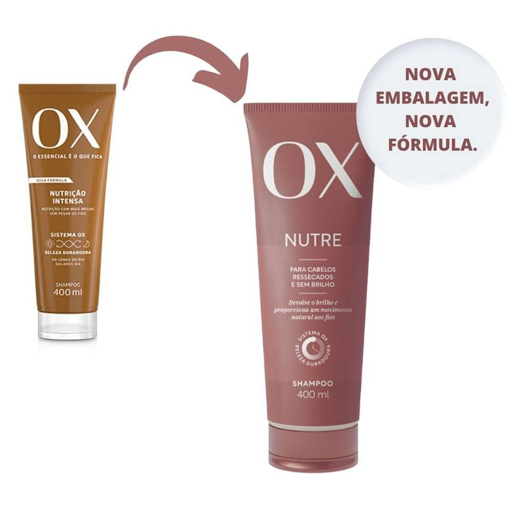 Miniatura Shampoo Ox Nutre 400ml