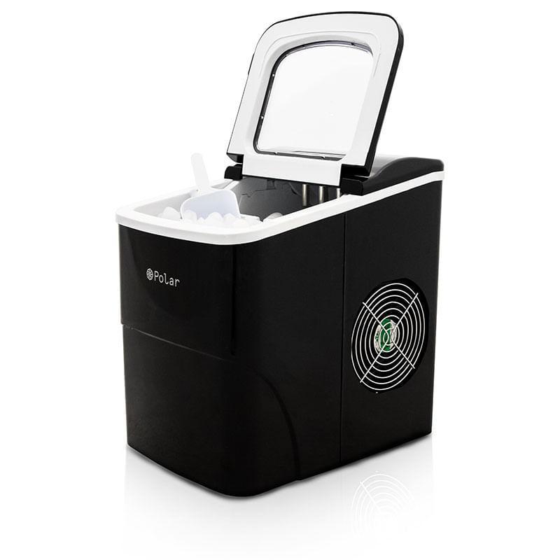 Miniatura Máquina Gelo Polar Ice Maker Preto 15Kg 127V