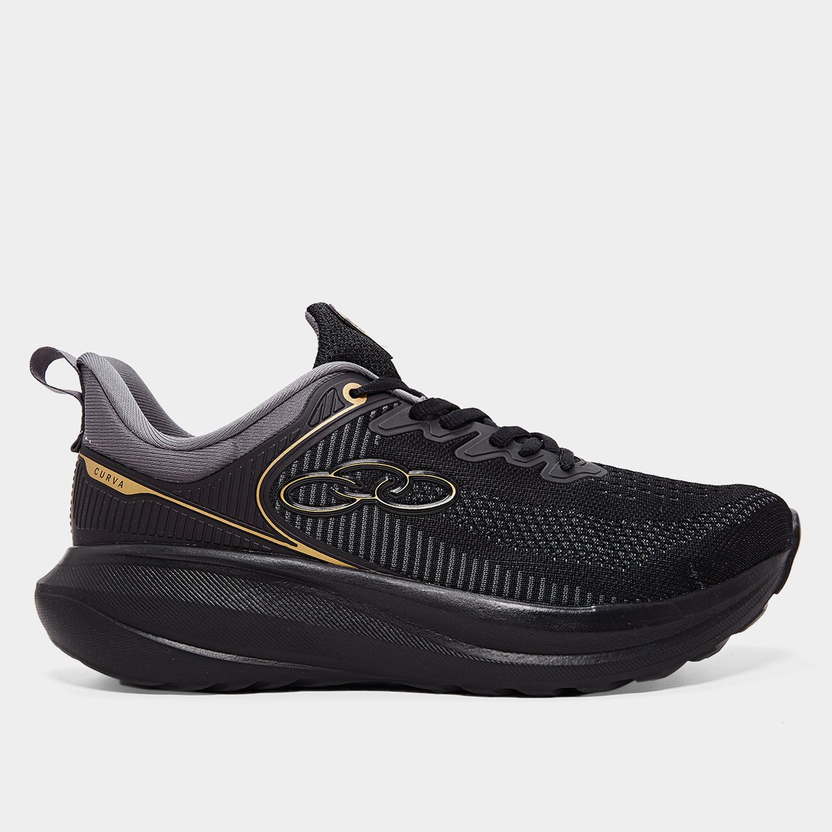 Miniatura Tênis Olympikus Curva Masculino Preto - 38