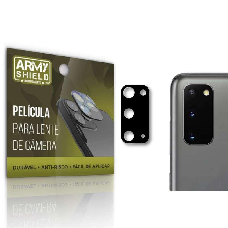 Miniatura Kit Película De Câmera Samsung S10 Lite Com Capa Anti Shock