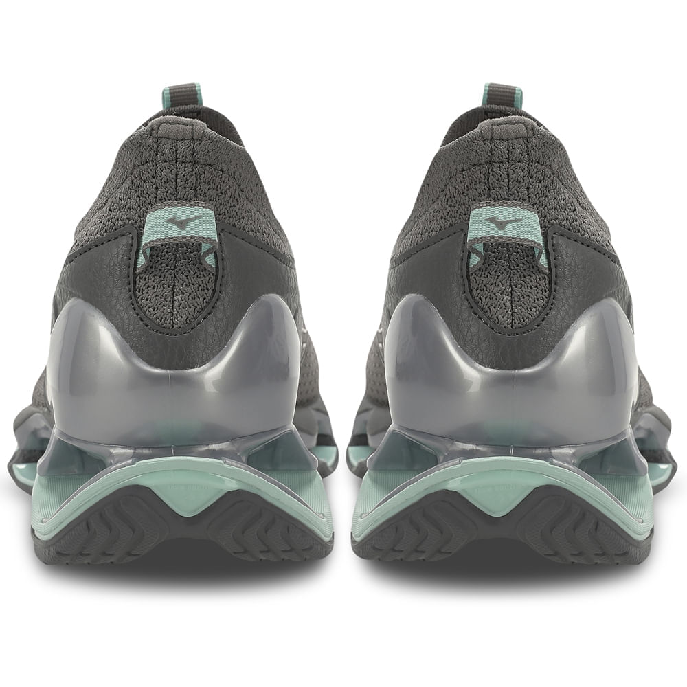Miniatura Tênis Mizuno Wave Prophecy 14 Cinza - 34