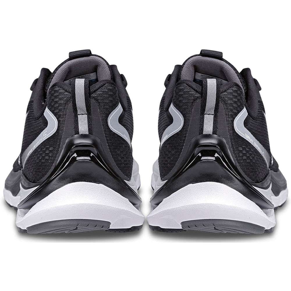 Miniatura Tênis de Corrida Masculino Mizuno Wave Dynasty 5 Preto - 38