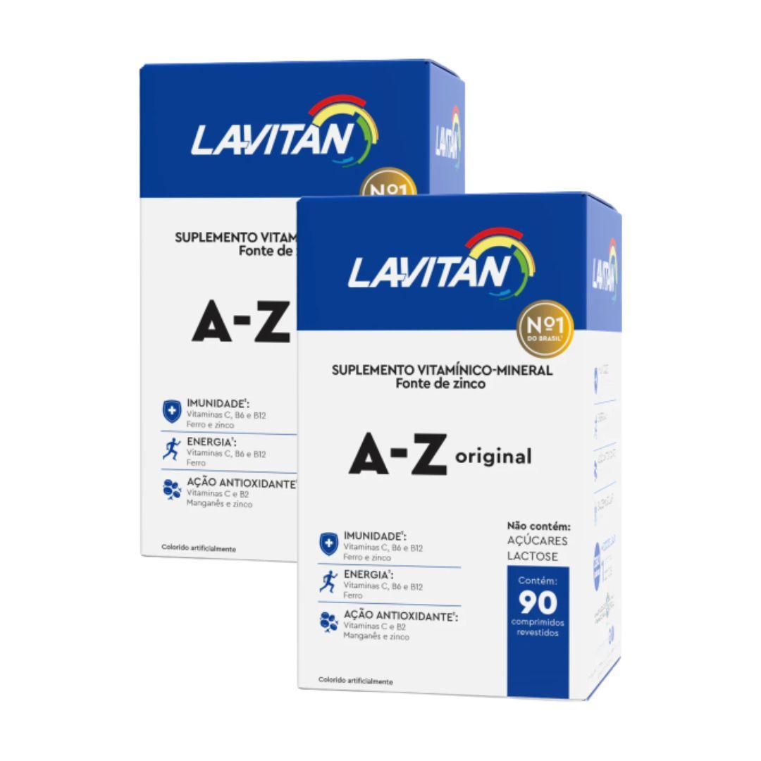 Miniatura Kit Lavitan A-Z Original Suplemento Alimentar 60 Comprimidos