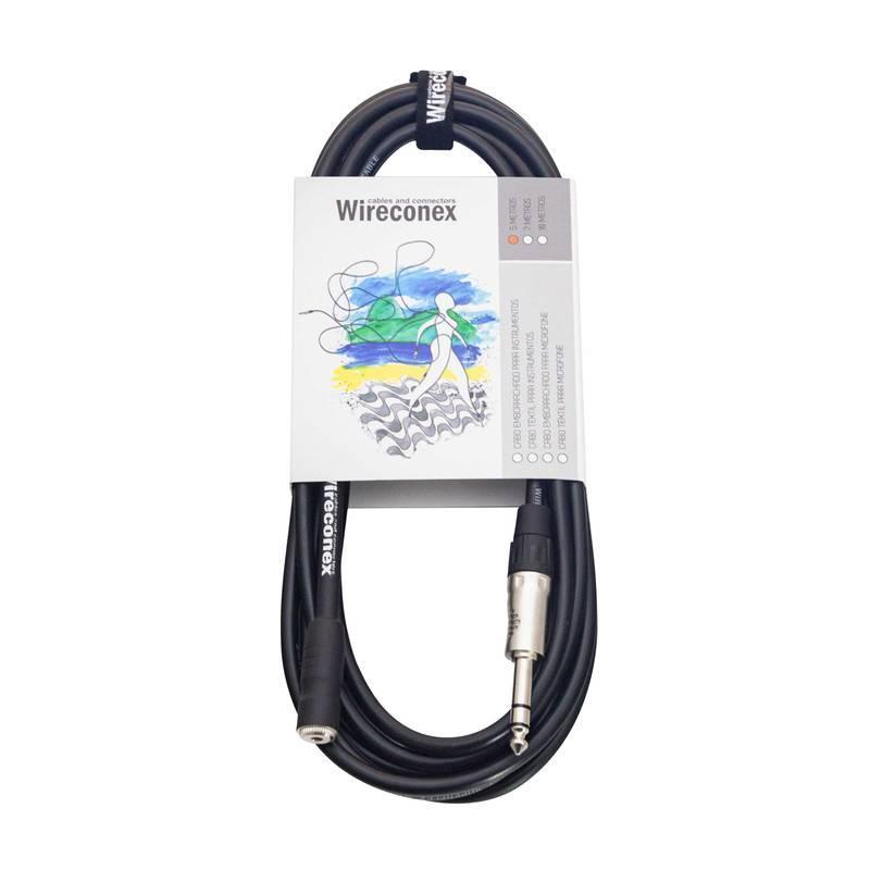 Miniatura Cabo Extensão Fone Ouvido Phc05 P10 1/4 Trs X P2 3,5
