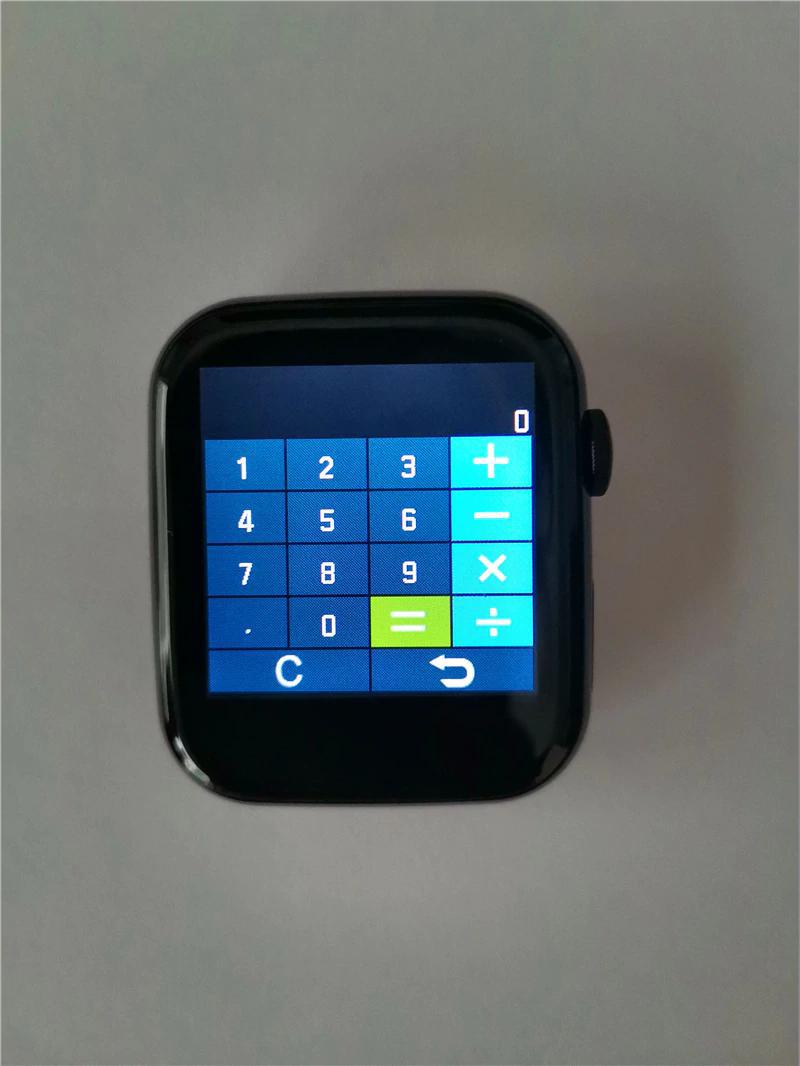 Miniatura Smartwatch Series 5 Iwo Max 2 Mickey Siri Chamada Bluetooth