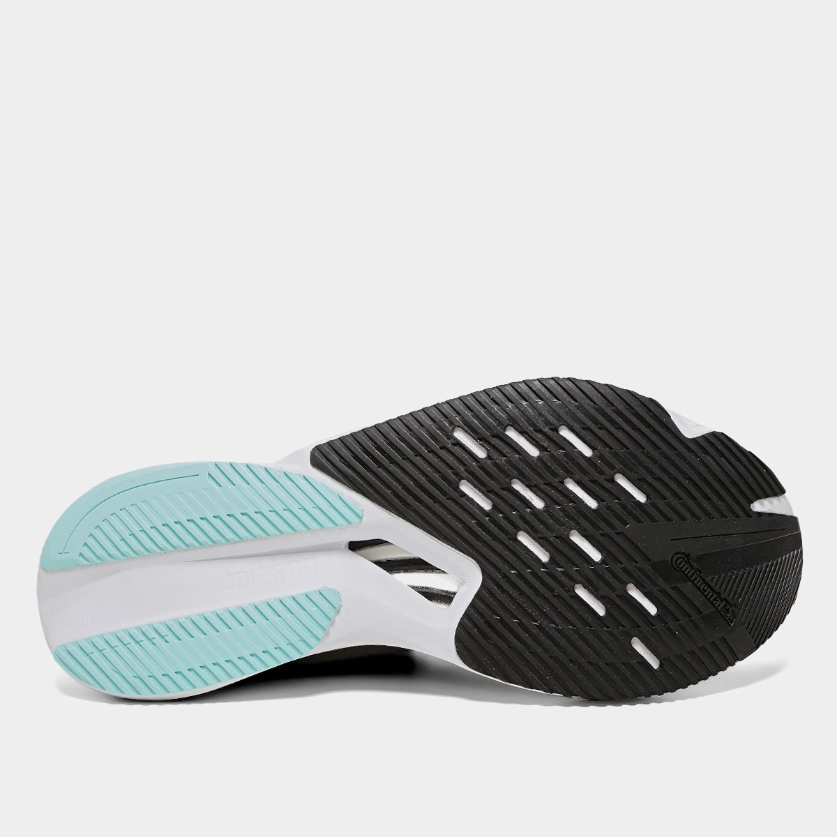 Miniatura Tênis Adidas Adizero Boston 12 Feminino Chumbo+Rosa - 34