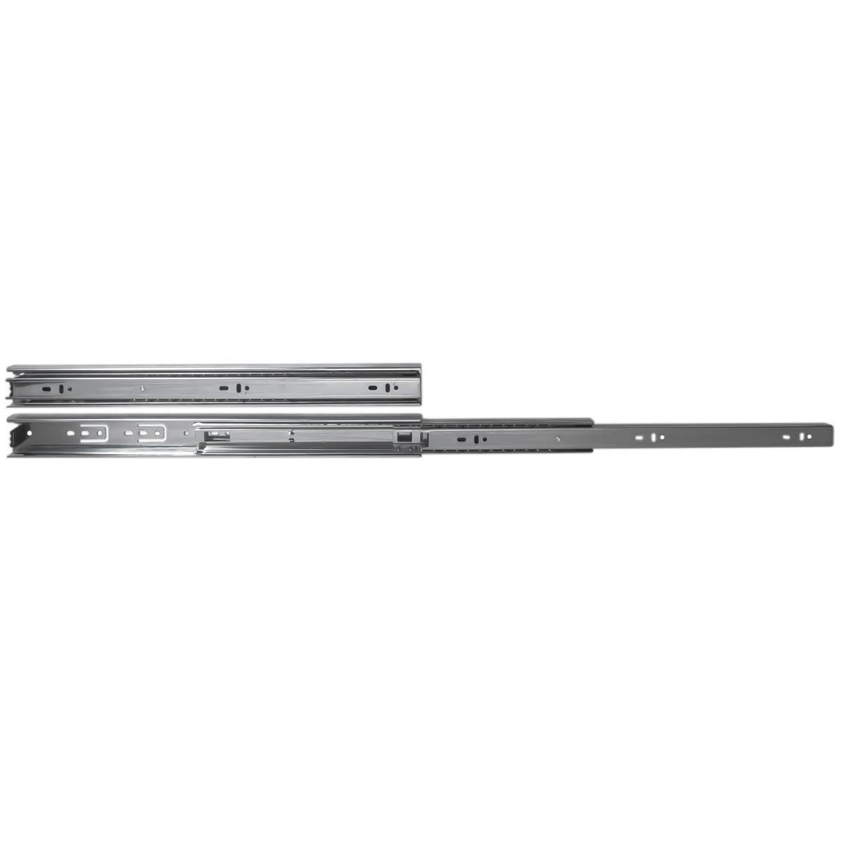 Miniatura Kit 8 Corrediça Telescópica 45Cm Pesada 40Kg Gaveta 4 Pares