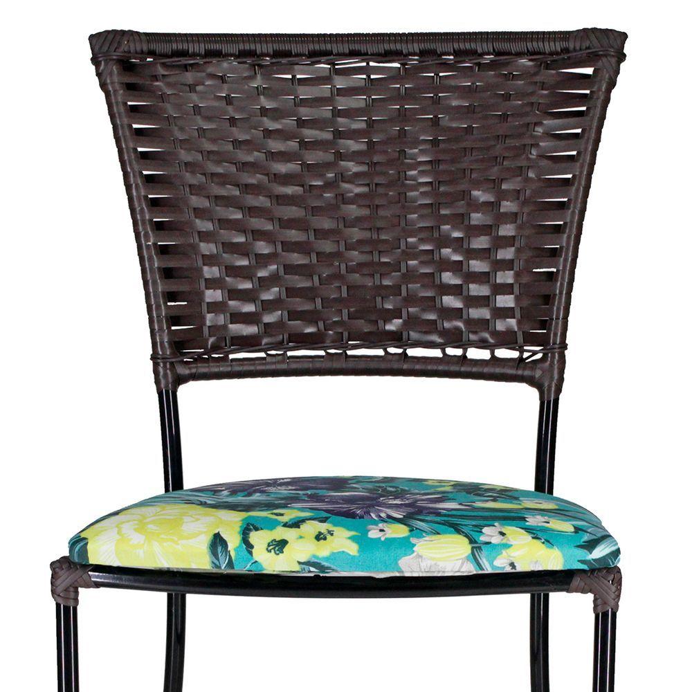 Miniatura Jogo De Cozinha Cadeiras Gramado Tabaco Jantar