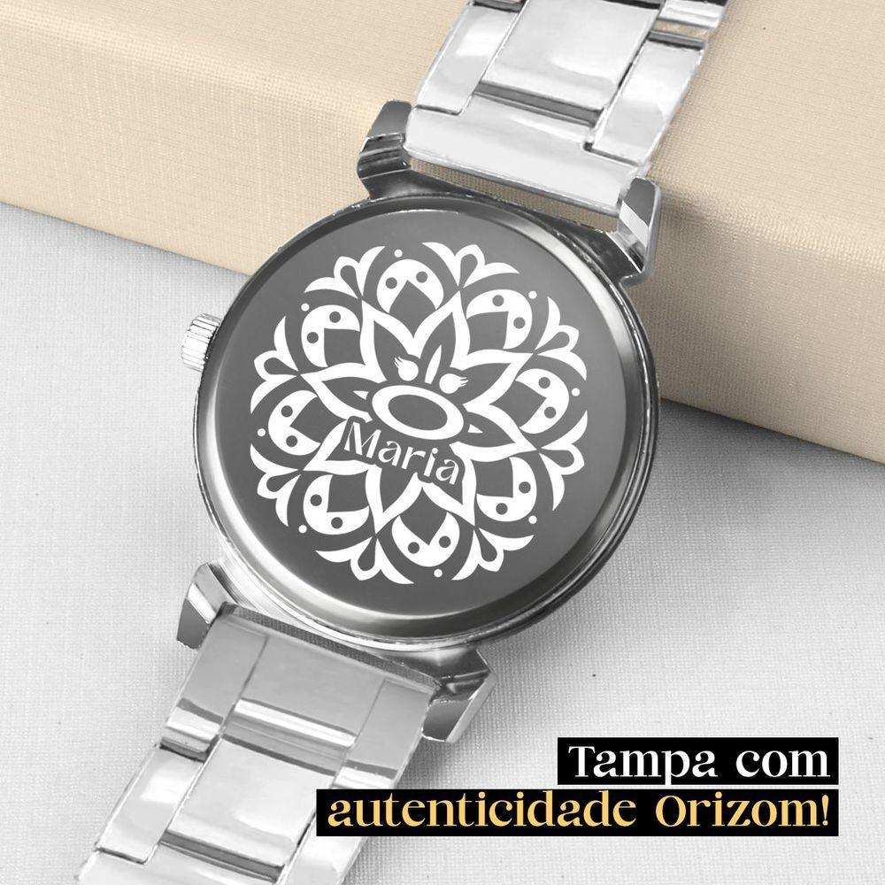 Relogio Feminino Aço Prata + Caixa + Brincos Garantia Delicado Ajustavel Qualidade Premium Social