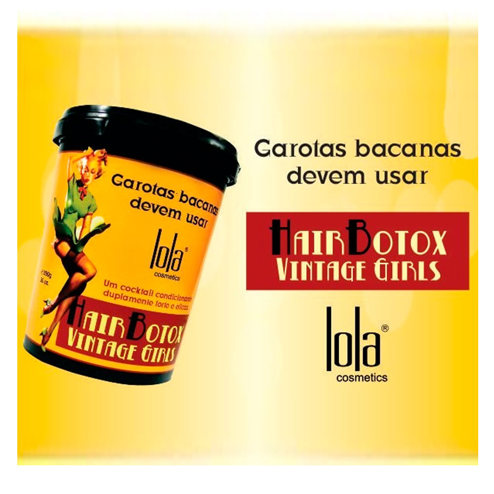 Miniatura Lola Cosmetics Vintage Girls - Creme Alisante 100g