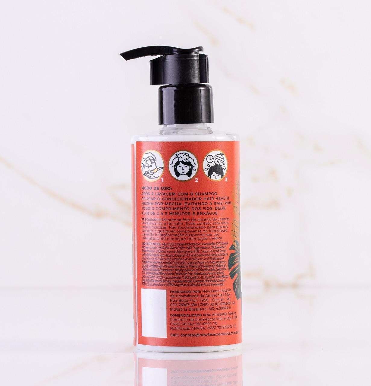 Kit Cabelos Finos Extato Natural Amazônia Vegano