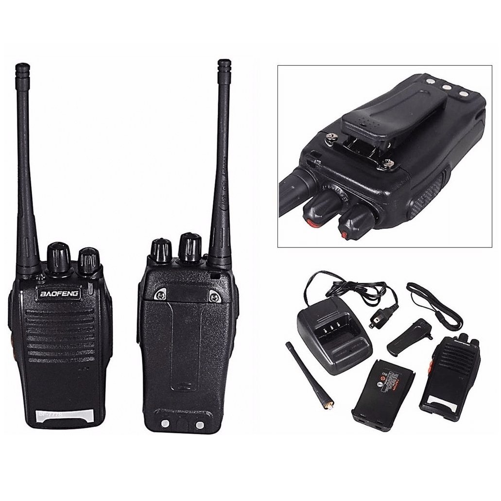 Rádio Comunicador Walk Talk Baofeng BF-777s de 16 Canais Sem Fio
