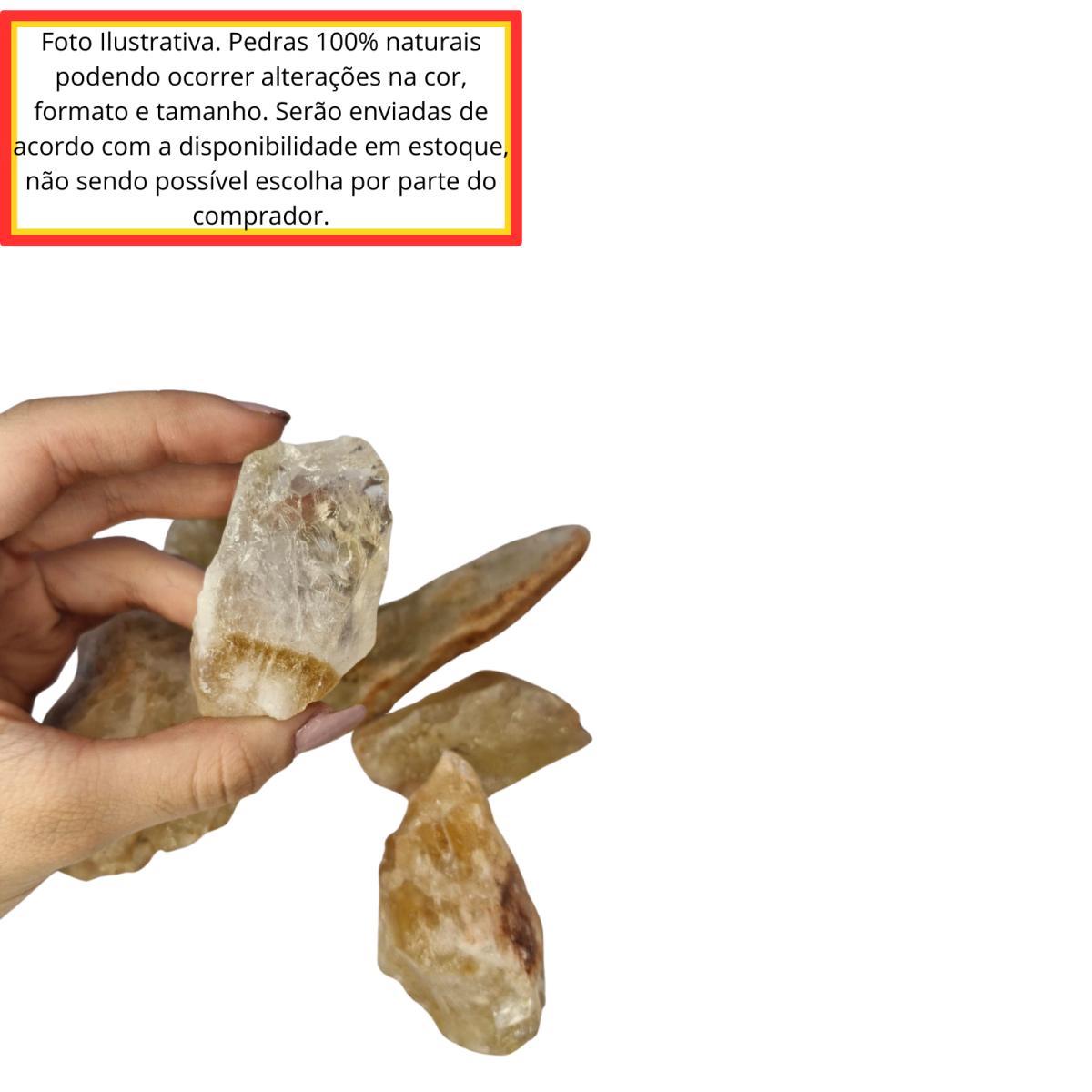 Miniatura Pedra Natural Quartzo Ferruginoso Bruto 1 Kilo