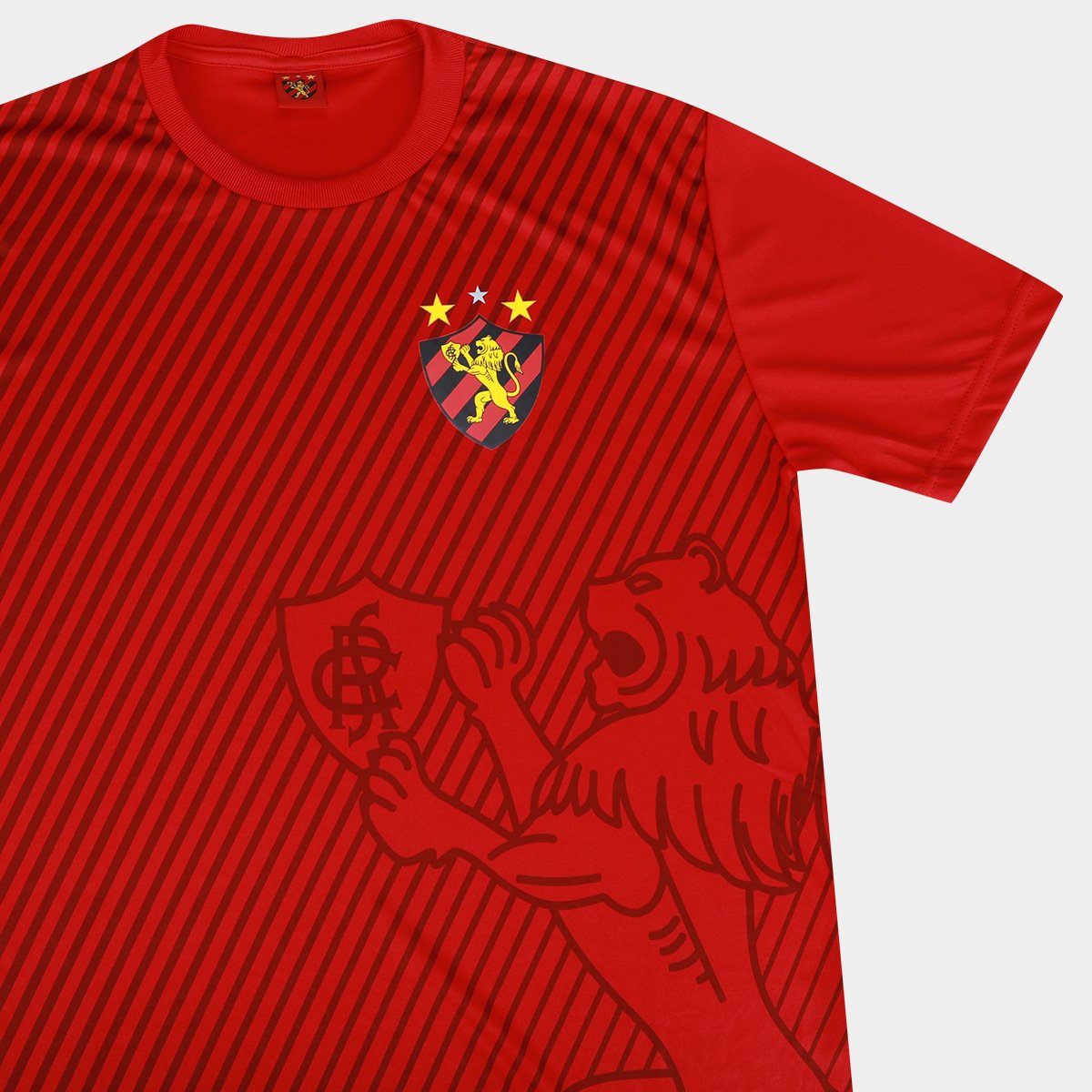 Miniatura Camisa Sport Recife Masculina Vermelho - G