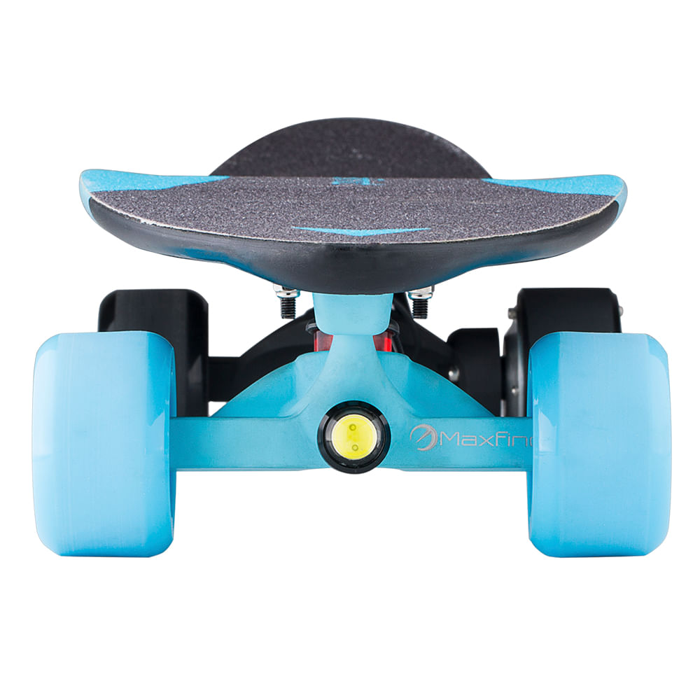 Miniatura Skate Elétrico Maxfind MaxC azul