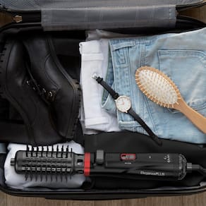 Escova Rotativa Secadora GA.MA Italy Eleganza Plus 3 em 1 com Ceramic Ion, Duplo Sentido de Rotação e Cabo Giratório 360° 1100W - Bivolt