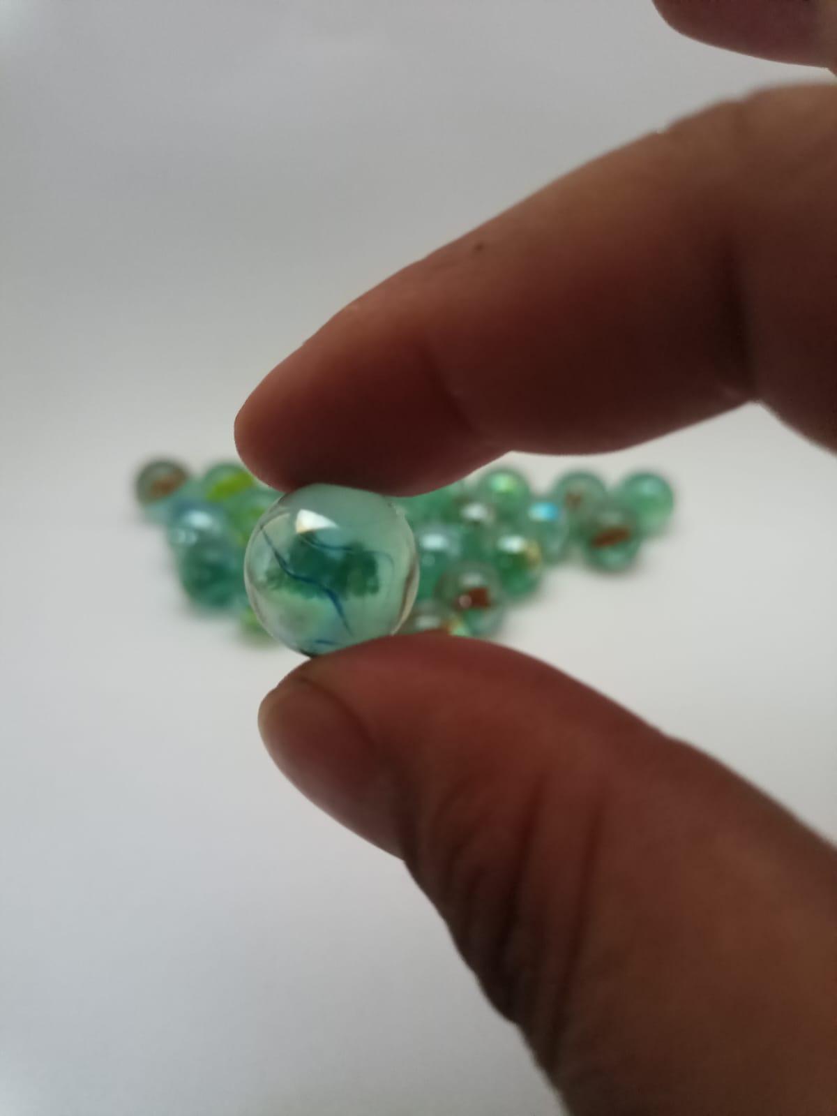 Miniatura Kit 25 Bolinhas Gude Nostalgia Anos 80 E 90 Bila, Biloca,