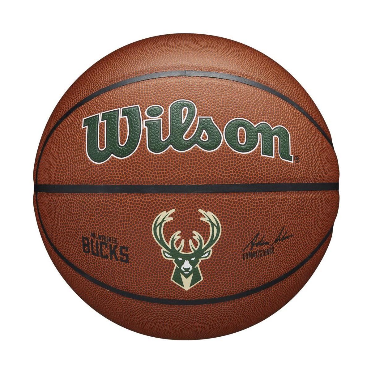 Miniatura Bola Basquete Wilson NBA Milwaukee Bucks Tm 7