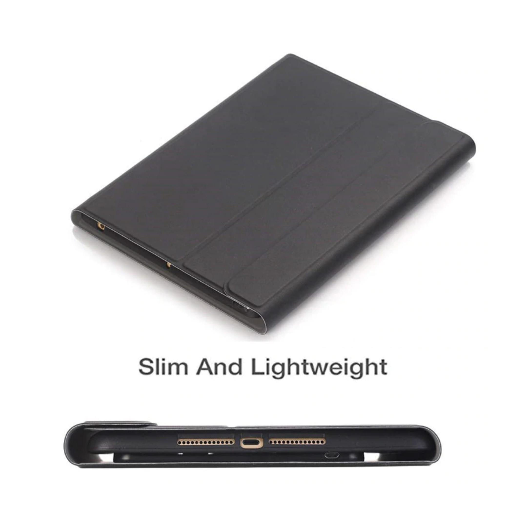 Miniatura Capa Case Ipad 7 10.2 2019 Com Teclado Bluetooth Slot Caneta