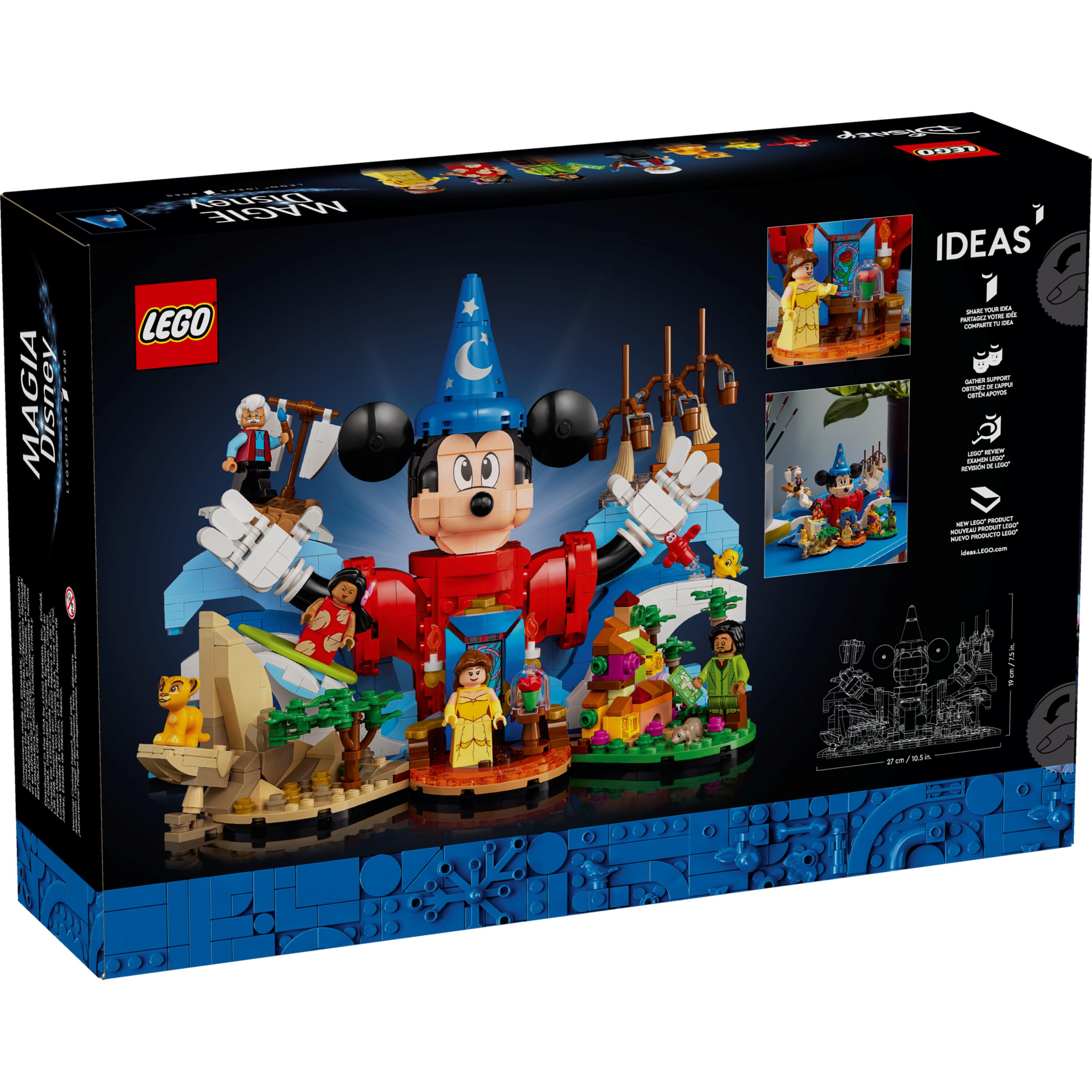 Miniatura LEGO Ideas - Magia da Disney
