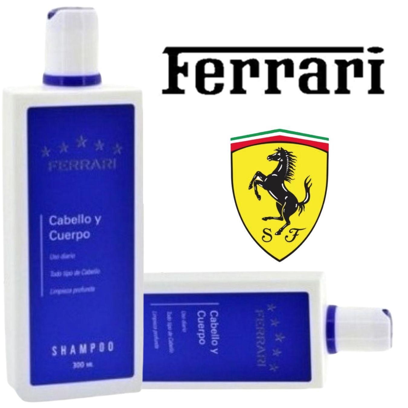 Miniatura Shampoo Ferrari Blue For Men Edt 300Ml