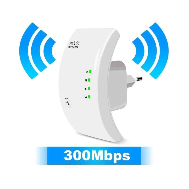 Miniatura Repetidor Sinal Wifi Roteador Amplificador 1800Mbps Tomada