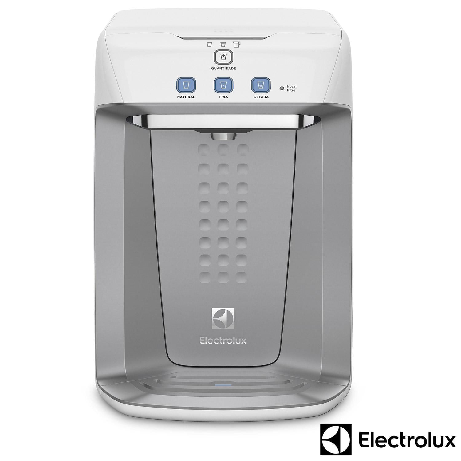 Miniatura Purificador de Água Electrolux - Gelada, Fria e Natural Elétrico Branco (PA21G) Bivolt