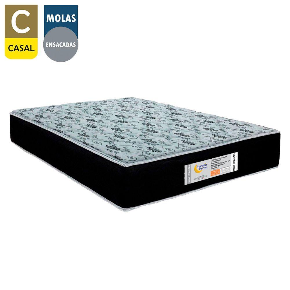 Miniatura Colchão Casal Molas Ensacadas Sereneprime Sonnolux 138x188x25