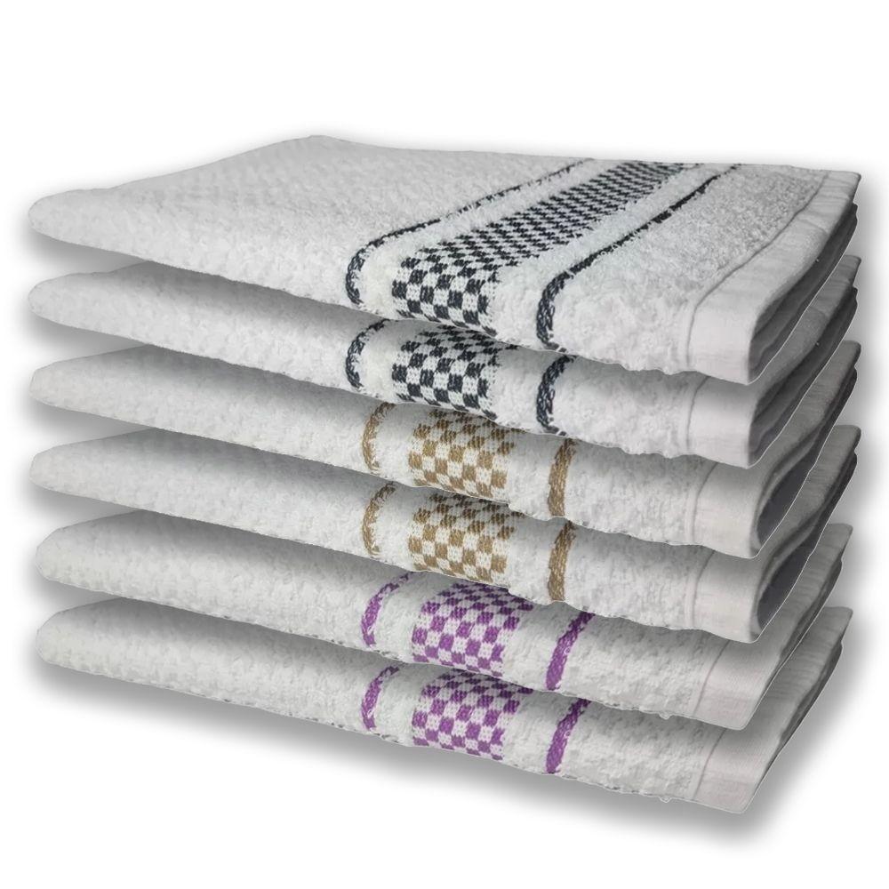 Miniatura 6 Panos De Prato Atoalhado Felpudo Premium Pr+mr+rx